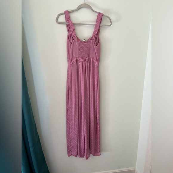 Show Me Your Mumu Brighton Jumpsuit in Primrose Silky Dots - Picture 3 of 3